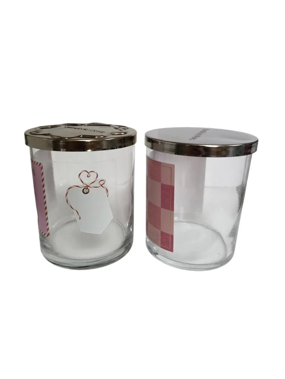 2 EMPTY Bath & Body Works Single Wick Candle Jars